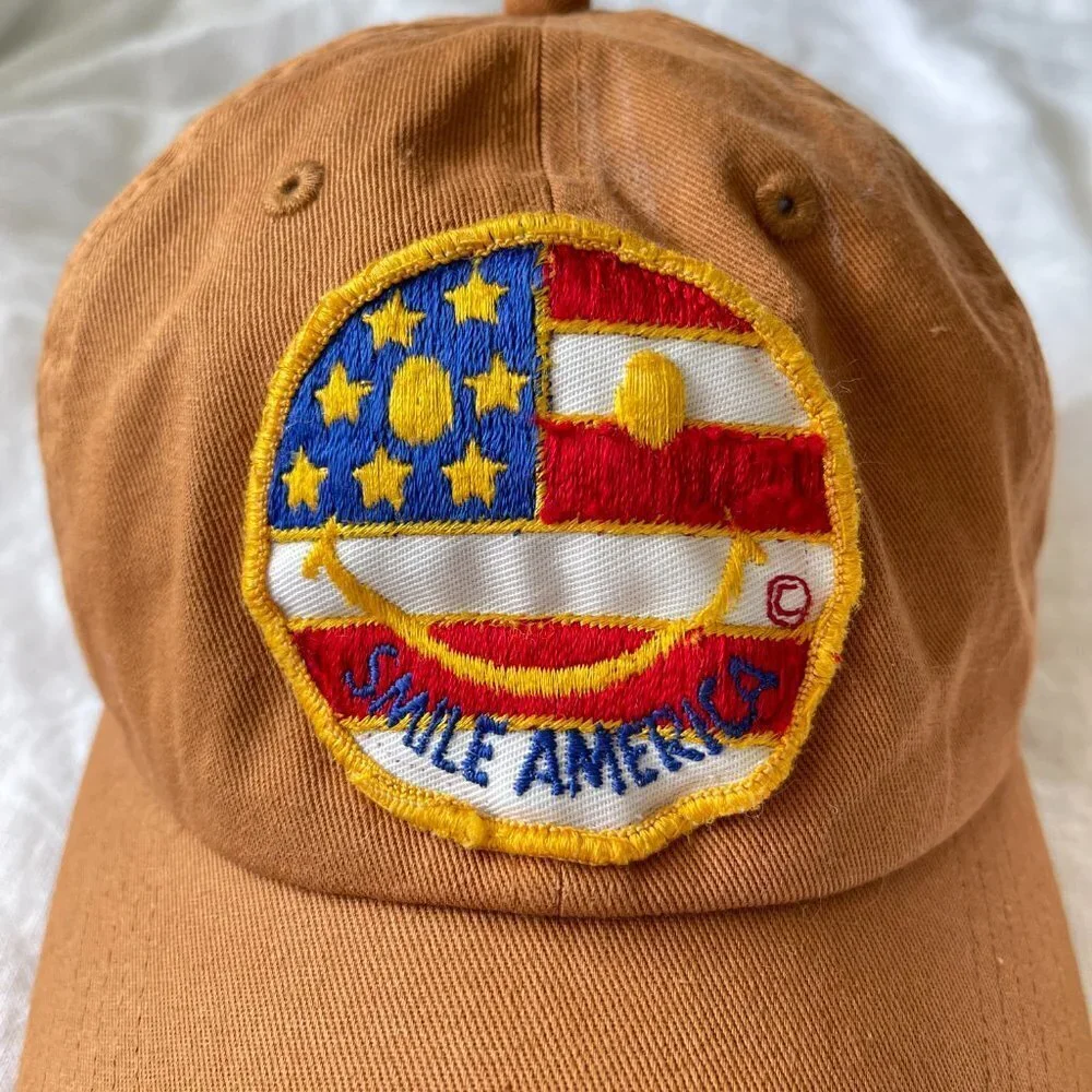 Smile America Smiley Face Dad Hat